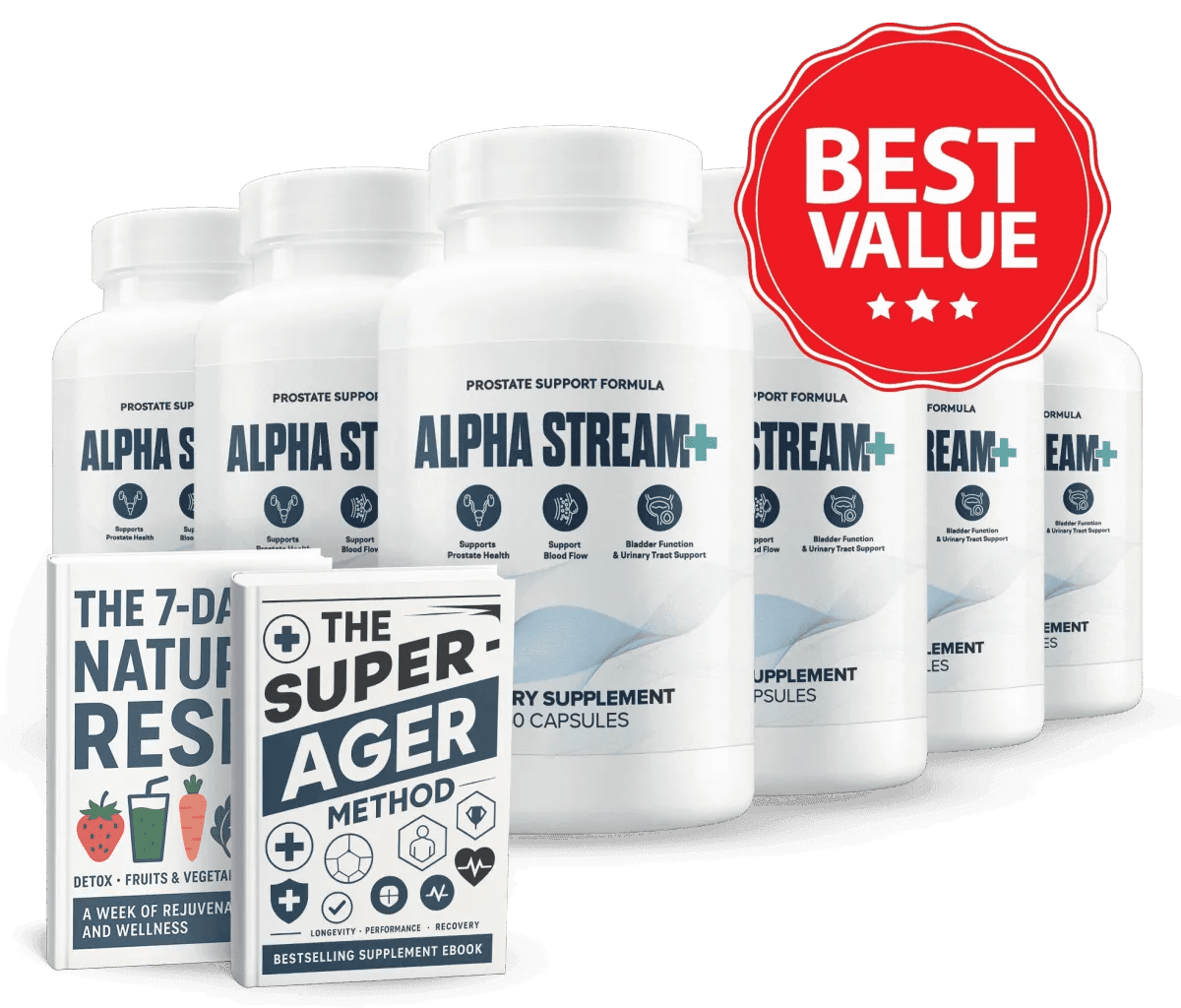 Alpha Stream Plus 6 bottles pack buy