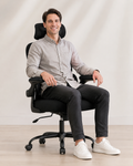 Ergonomic Mesh Office Chair with Headrest &amp; Lumbar Support