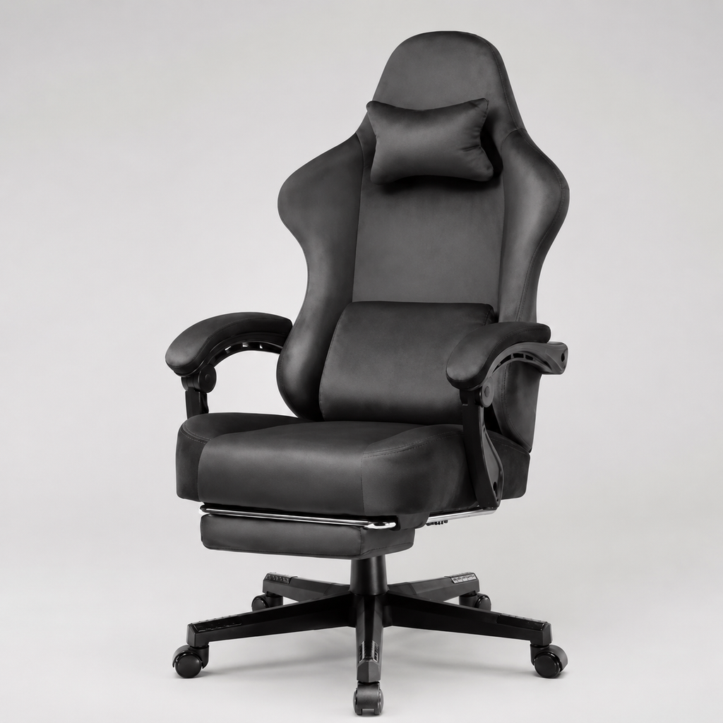 Premium Reclining Gaming Chair with Footrest